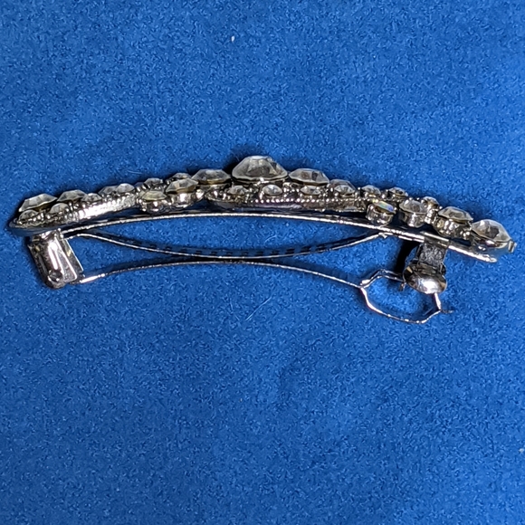 Crystal Rhinestone Barrette - Picture 5 of 6